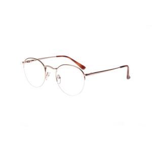 NEW SUCCESS SS-395 Yellow Gold Eyeglasses 50mm with Case